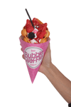 Pink Bubble Waffle Cones 50-1000pcs