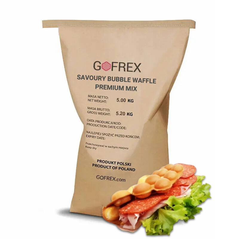 Savoury Bubble Waffle Mix 5 kg