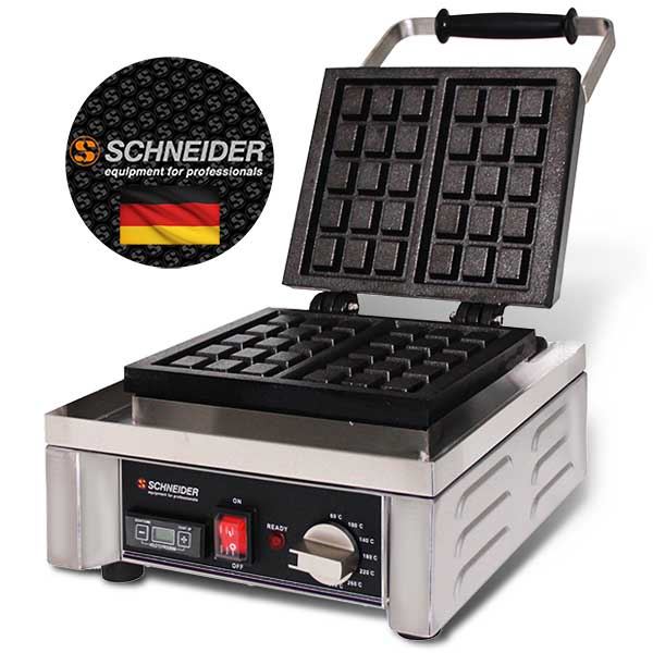 Schneider Professional Belgian Waffle Maker 1600W